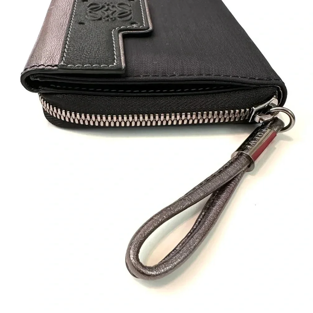 Loewe Logos Anagram Bifold Wallet Wristlet RARE - Pristine condition